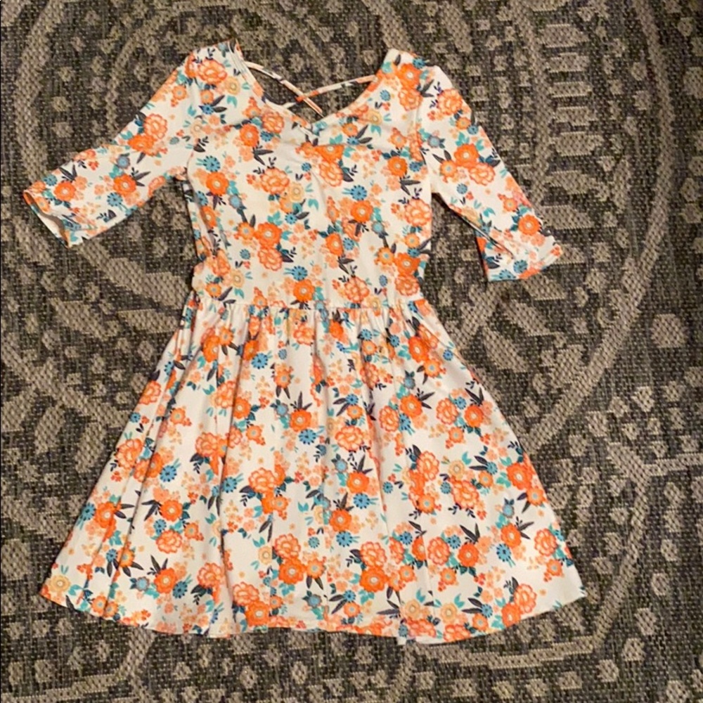 Dot dot smile floral ballerina 5/6
